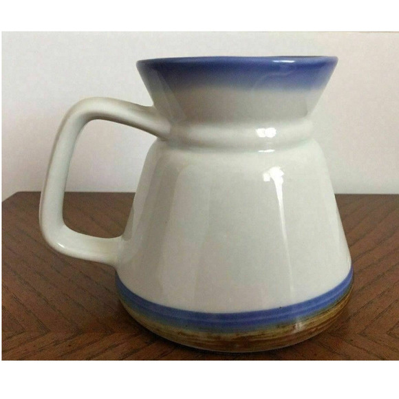 Flying Mallard Ducks Pitcher Jug Style Wide Rubber Base No Spill Coffee Mug - Picture 2 of 8